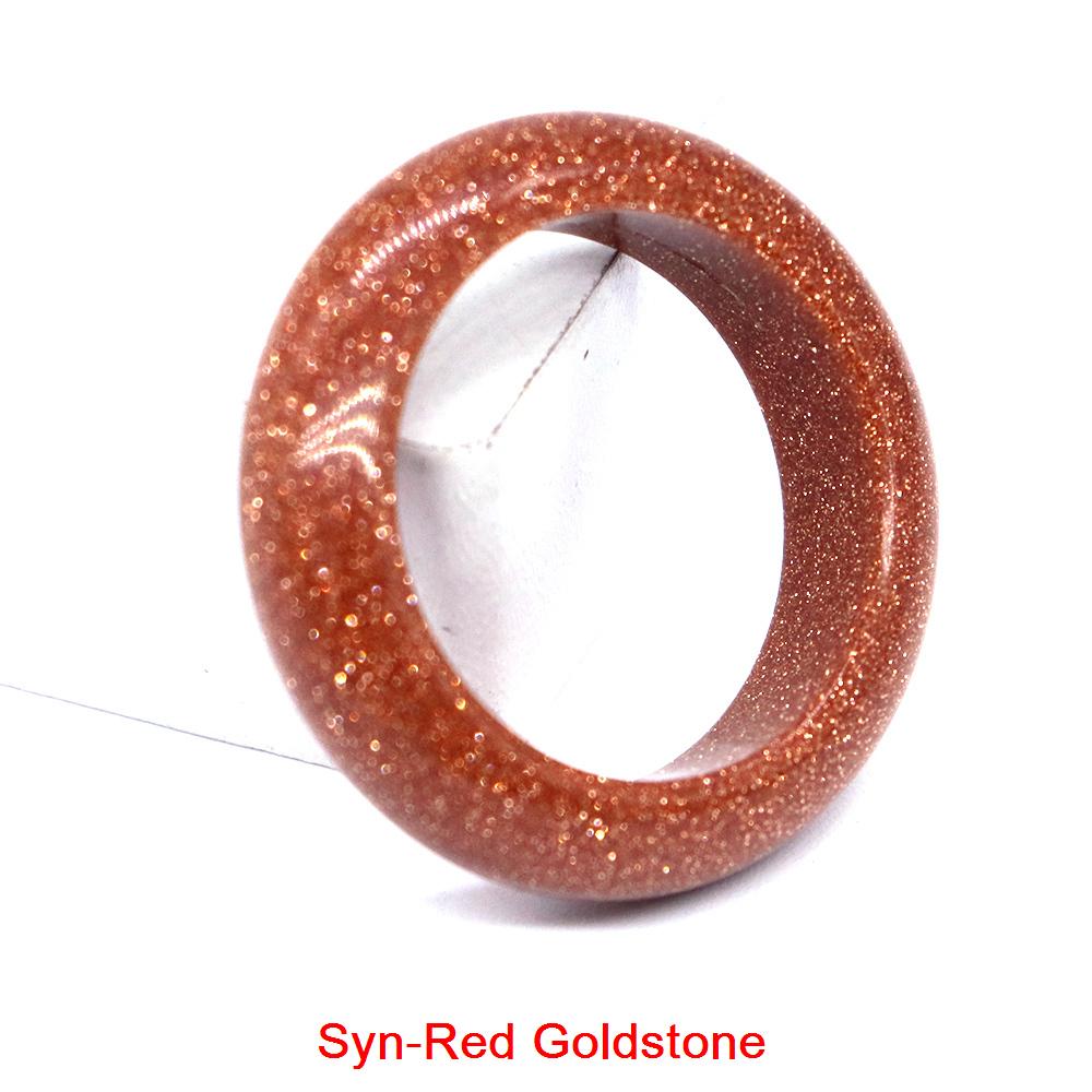 1 Stück Farbe Stil Natursteine Ringe Heilkristalle Vintage Chakra Ring Damen Hochzeitsfeier Schmuck Punk Rock Edelsteine Geschenk