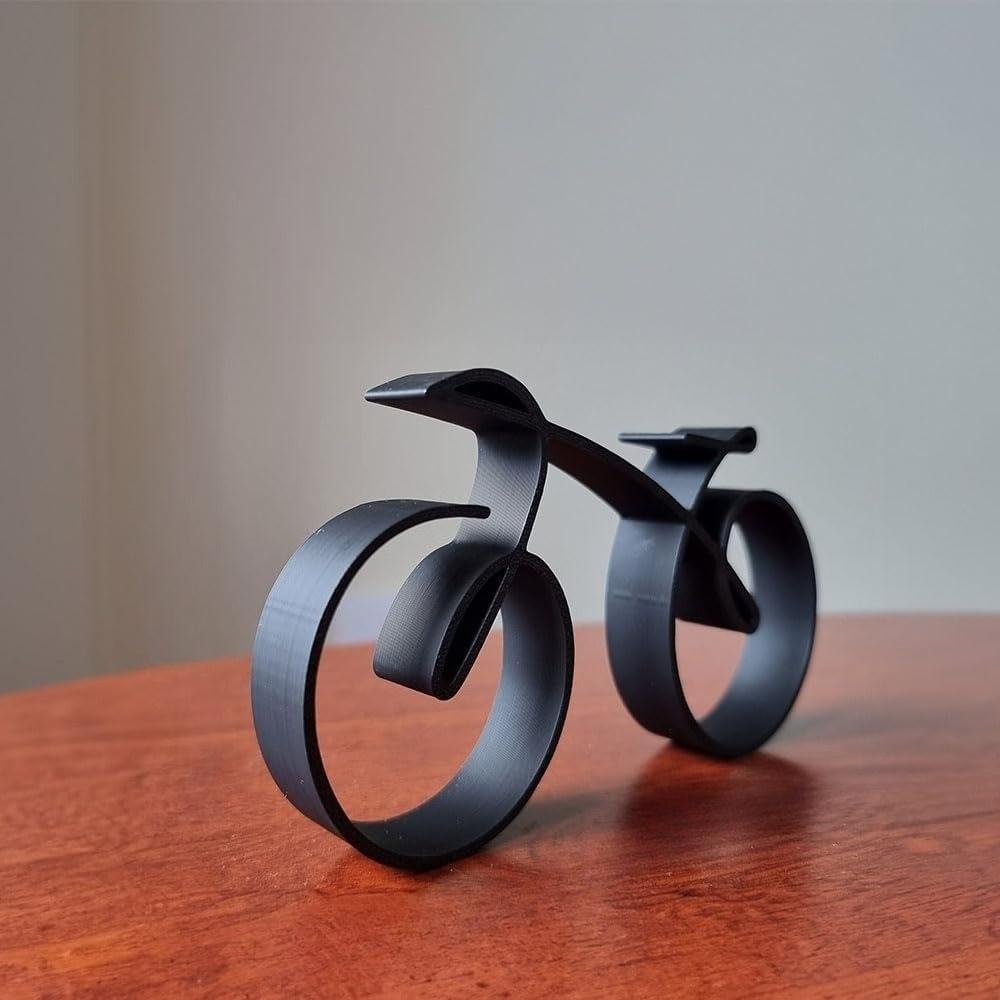 

1Pc Black Mini Iron Bicycle Ornaments for Home Desktop Decoration, Gifts for Friends чёрный