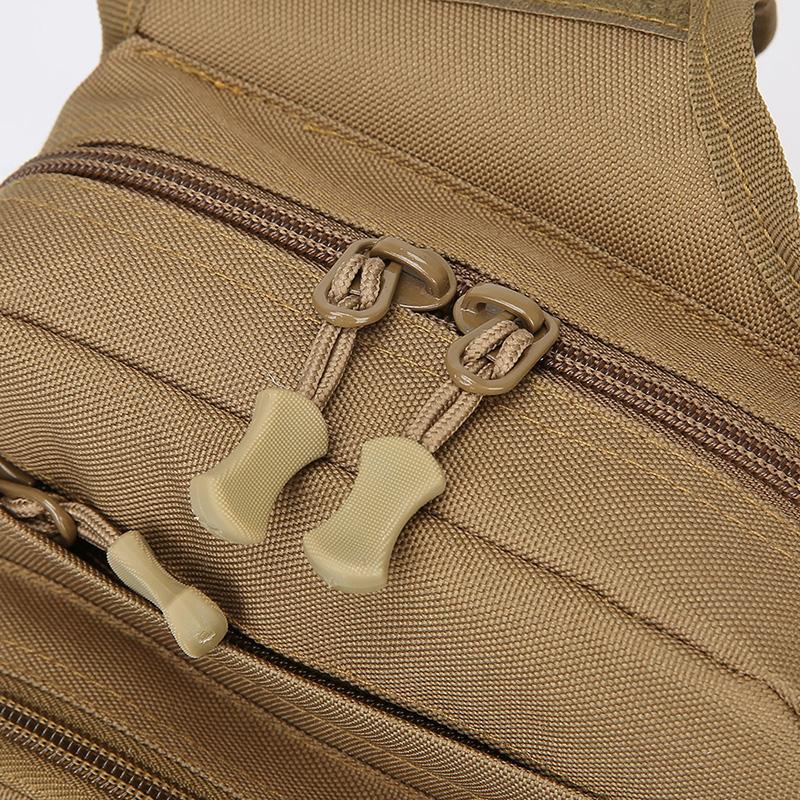 Borsa a tracolla da uomo Borsa a tracolla di grande capacità Borsa da petto sportiva multifunzionale per esterni