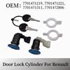 2 PCS Door Lock Cylinders with Key For Renault Clio II 1998-2006 Scenic Megane Master Thalia 7701472806 Car Accessory 7701471311