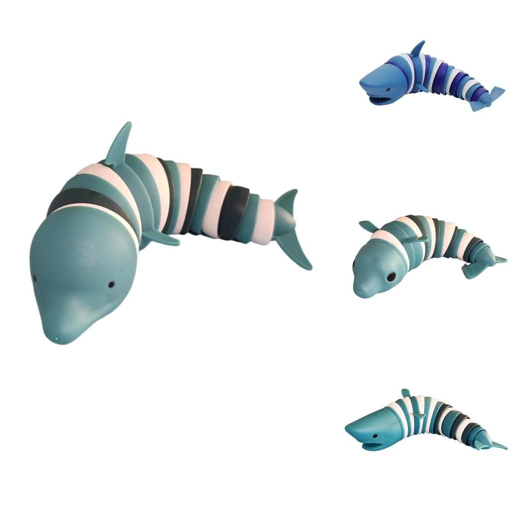 3d Marine Shark And Dolphin Stretch Sensory Stress Toy For Anxiety Relief