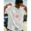 Men's Plus Size T-shirt with National Flag Animal Style 3D Printed O Neck Short Sleeved Casual Short Sleeved Tops