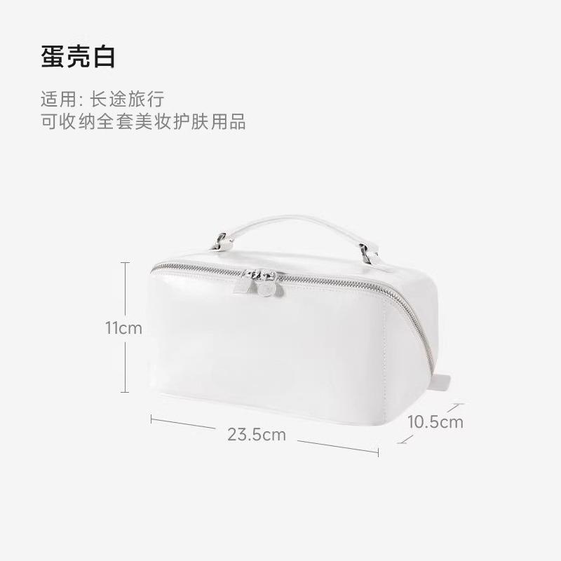 Women's makeup organizer bag2026New portable, large-capacity, compartmentalized makeup bag, travel toiletry bag, and cosmetic organizer