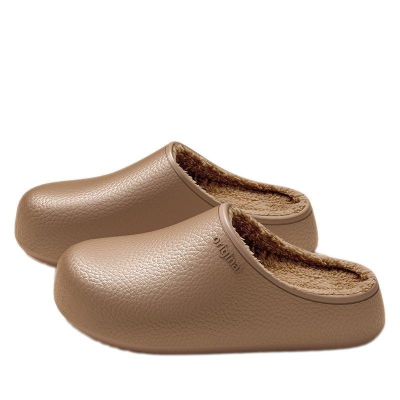 Operating Room Waterproof Cotton Slippers Autumn and Winter 2025 New Indoor Home Thick-soled Non-slip Velvet Warm Cotton Shoes