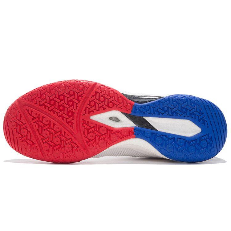 Li Ning Qilin 2.0 Fabric Rebound Material Table Tennis Low-Top Training Shoes Men sneaker White Blue Red APPR001-2