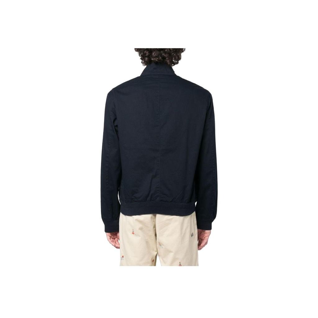 Polo Ralph Lauren SS23 Solid Color Logo Embroidered Casual Jacket Men jackets Navy-Blue 710911790-003