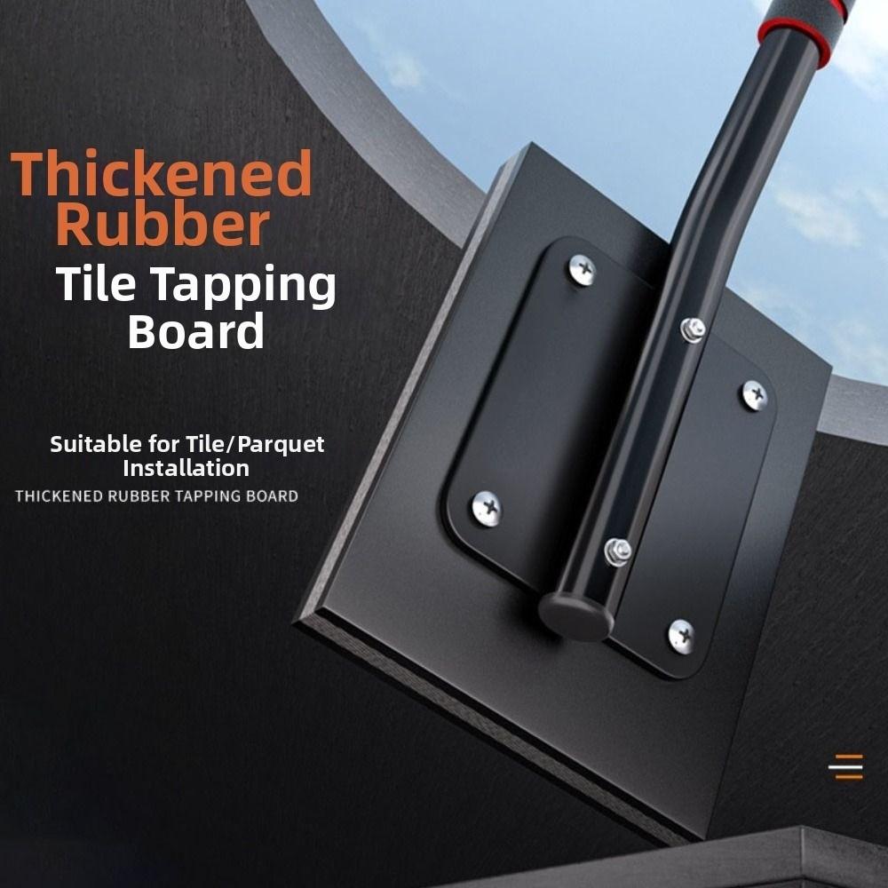 Ergonomic Handle Tapping Block Rubber Head Tile Clapper Rubber Tile Paving Ceramic Tiles