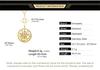 Dawapara Tetragrammaton Pentagram Necklaces Witches Knot Pendant Wiccan Protection Amulet Stainless Steel Jewelry