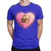 Classic Funny Graphic 100 Cotton Tshirt Cute Monkey Hugging Plush Tees Tops For Unisex