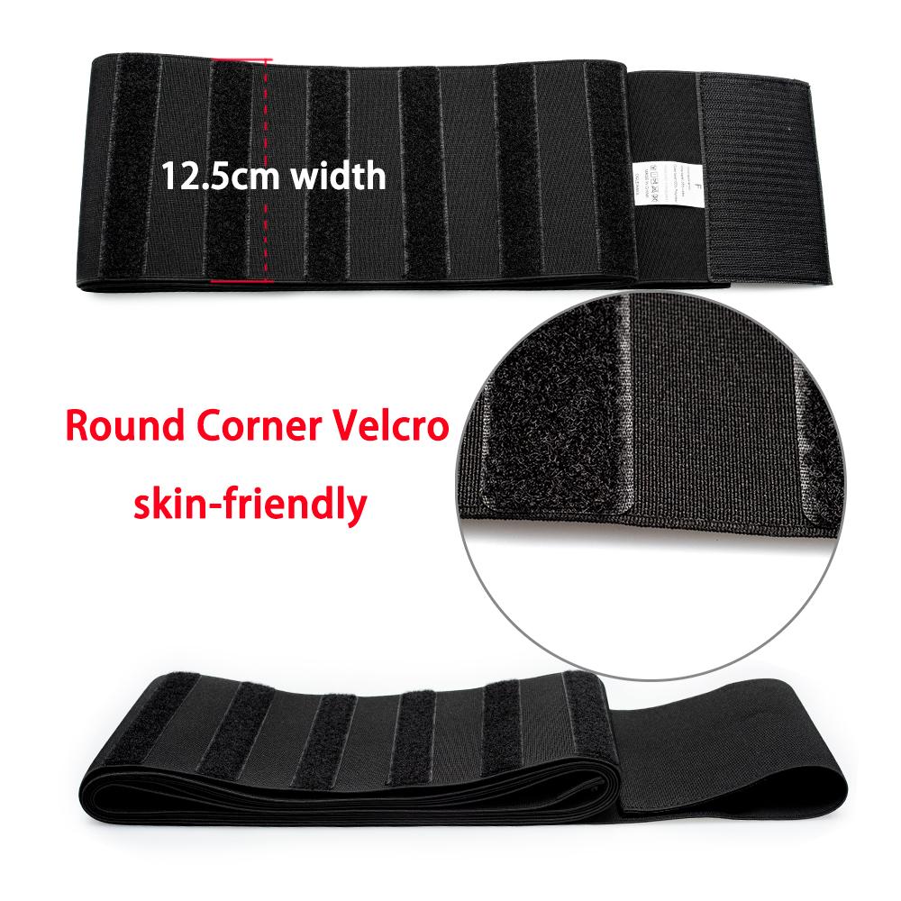 Custom Logo 12.5cm Latex 4 5 6 Meters Slimming Tummy Belt Stretch Bandage Waist Cinchers Firm Control Plus Size Breathable