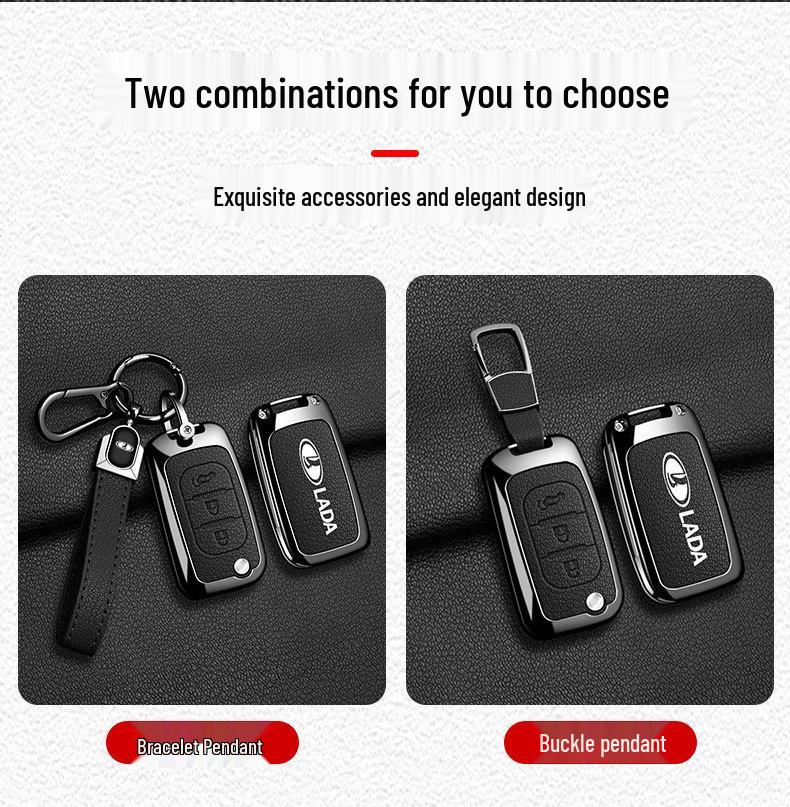 Kompatibel mit Lada Schlüsseletuis: Passt für Granta, Vesta, Ragnasi X-ray und Schnallen mit Metallgehäuse.