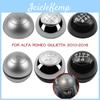 Chroom Schakelknop Zwartzilveren Kap Afdekking Schakelhendel Handvat Hoes Voor Alfa Romeo Giulietta 2011 2012 Omhoog Auto Accessoires