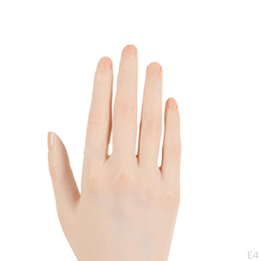 Female Mannequin Hand Jewelry Display Holder Bendable Fingers Support Simulation Model for