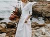 Wedding Long Dress [Fiveen] Dress, After-Party, Pre-Wedding Photo, Dress, Sleeves, After-Party, Bride, Self-Photo, After-Party, White, (S)