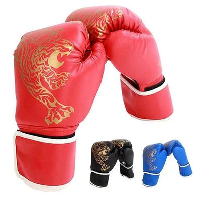 Muay Thai Kickboxerské rukavice Kožené boxerské rukavice Rukavice na sparing Boxerský trénink