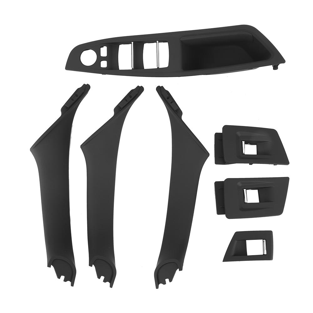 7PcsCelsiusSet Door Handle Window   Panel 51417225873 Fit for 5 Series 520 523 525 F10 F11 F18