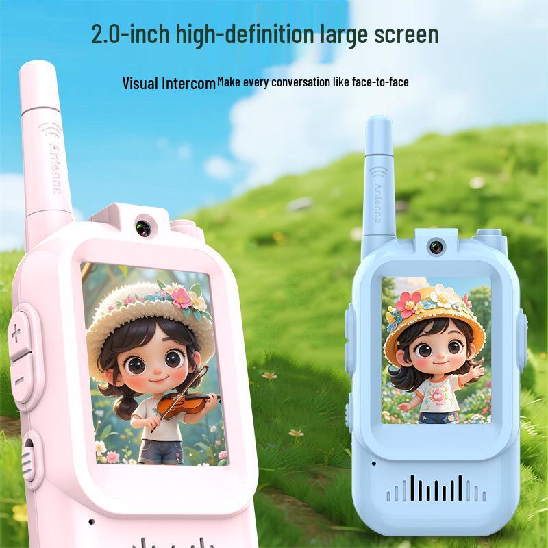 2025 Bestseller Kids Walkie Talkie with Voice & Video Call, Fully Certified