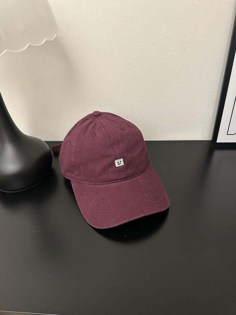 Casual Cotton Baseball Cap With Wide Brim Sun Protection For Outdoor Summer Wear