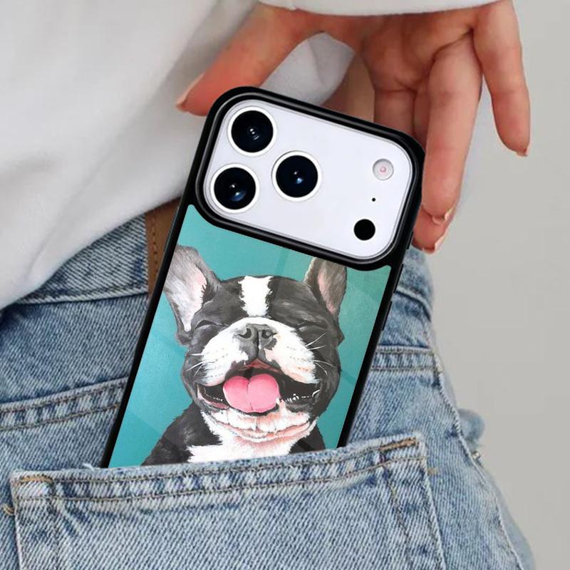 French Bulldog Dog Animals Phone Case for iPhone 16e 15 14 13 12 17 Pro Max Plus Air 17pro Cover Coque