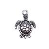Turtle Charms Antique Bronze Silver Pendants For Animal Themed Jewelry Making