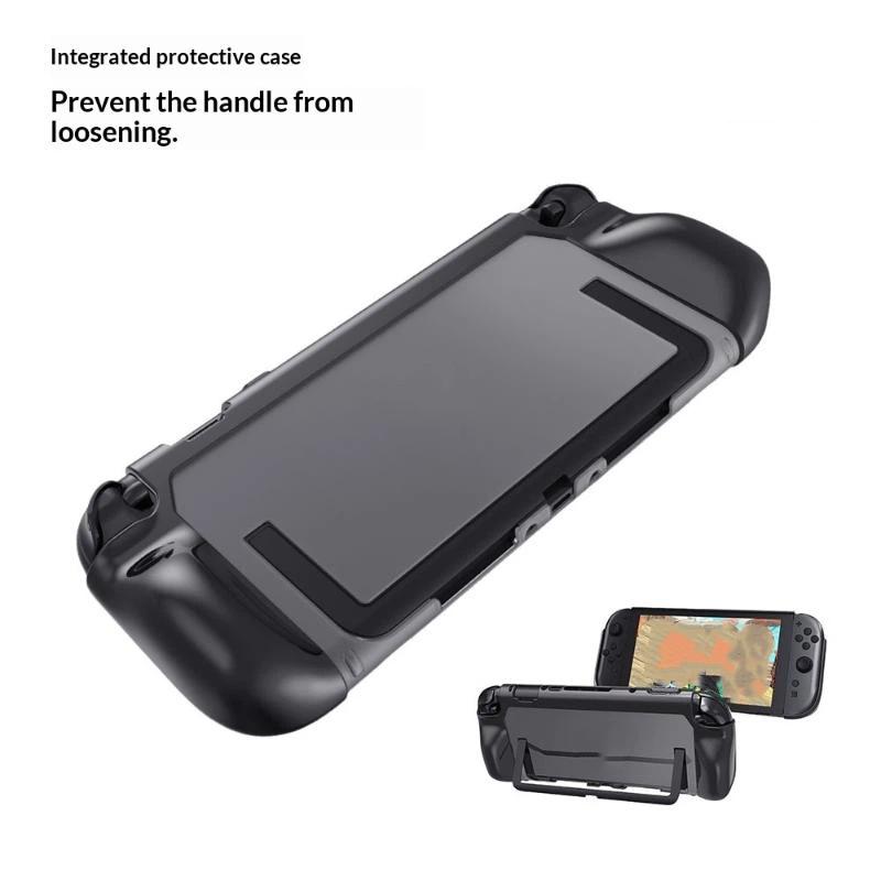 Schlanke Docking-Hülle Schale PC TPU Schutz-Hartschale Stoßfest Ergonomischer Griff Griff Haut für Nintendo Switch 2 NS 2