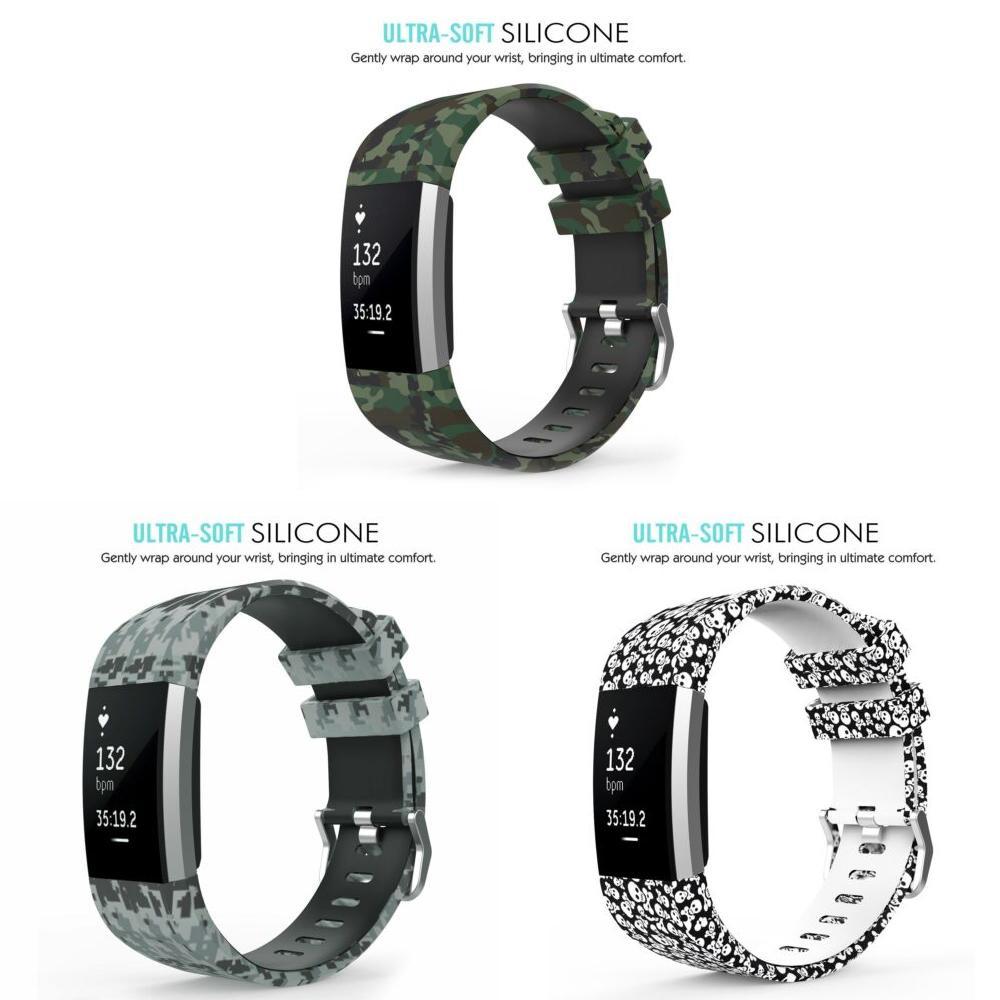 Stylish Silicone Bands For Fitbit Charge 4 And Charge 3 Comfortable And Durable
