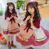 Little Red Riding Hood cape Christmas Halloween show costumes idyllic girls Cinderella children's clothing