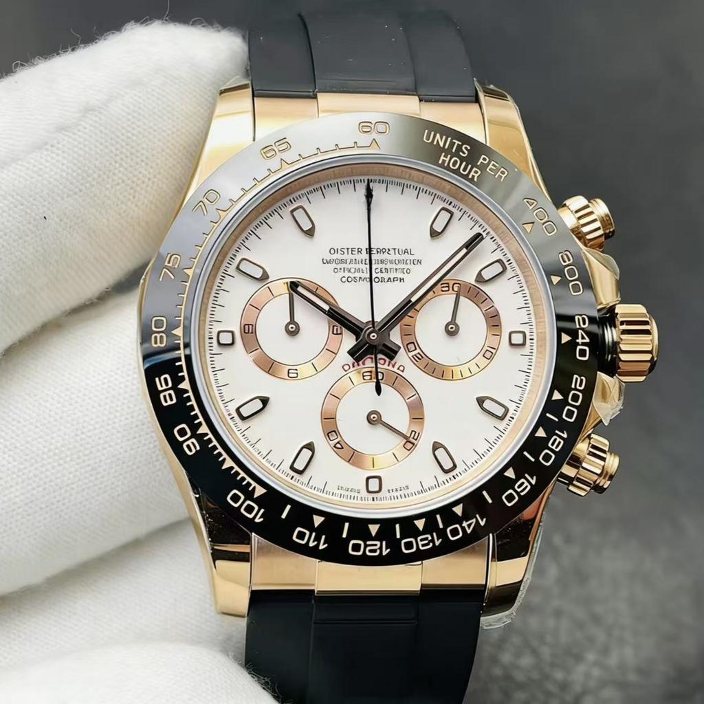 Orologio Meccanico da Uomo Acciaio Inossidabile Alta Precisione Cronografo Automatico Orologio da Polso da Uomo Classico Sportivo Meccanico per Uomo