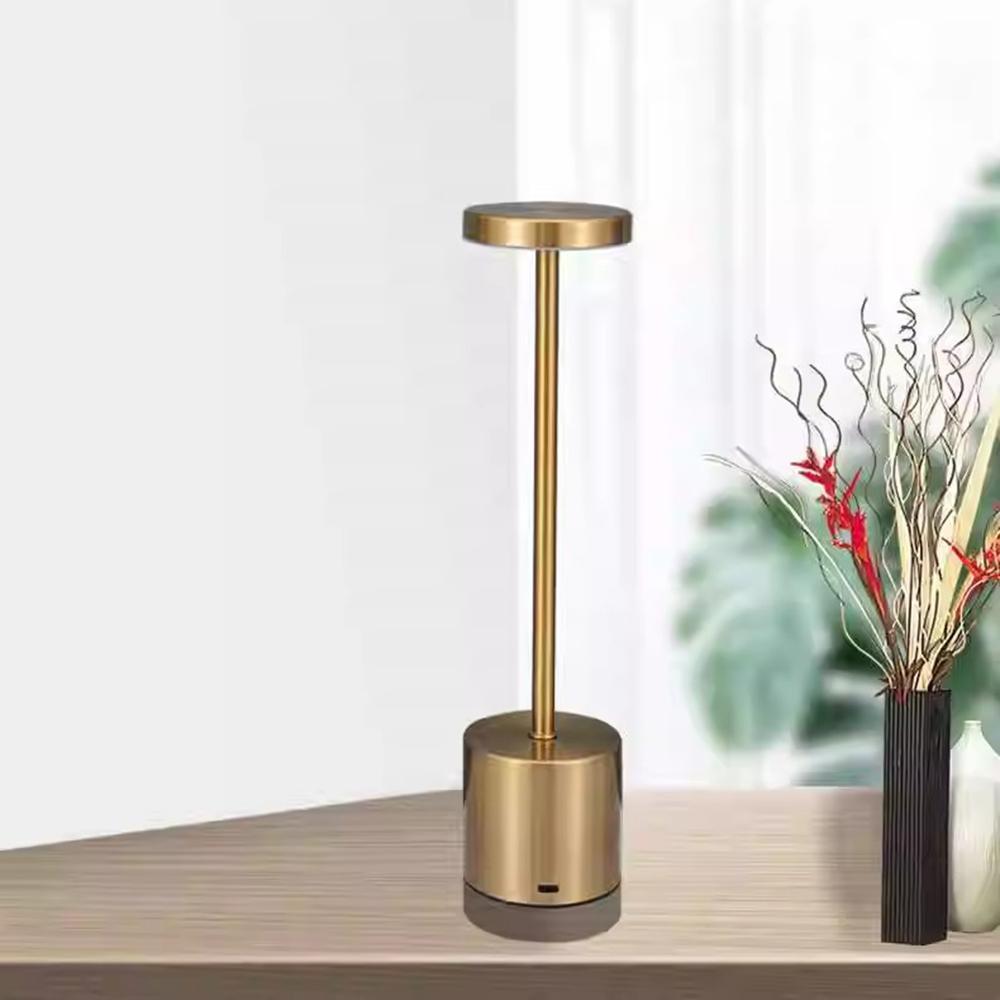 Adjustable Bedside Creative Ambient Light Bar Room Decor Light LED Cordless Touch Table Lamps Rechargeable Desk Lamp