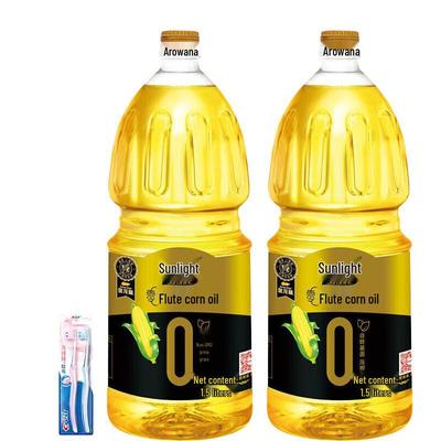 Crest Toothbrush Twin Pack & Arowana Corn Oil Bundle