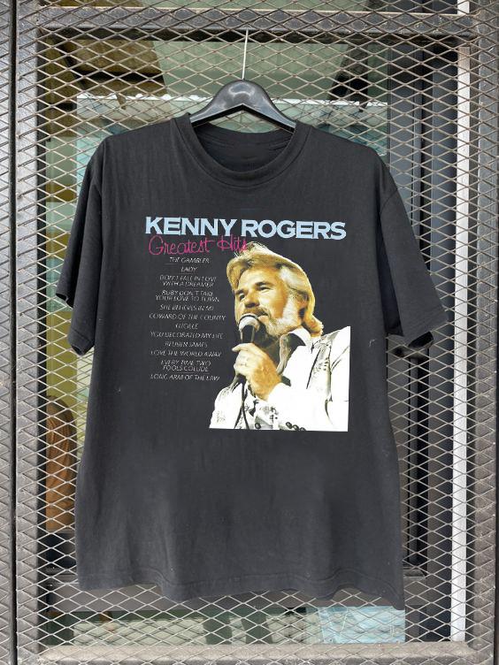 Rogers Kenny Kenny Rogers Greatest Hits T Shirt Full Size S-5XL Unisex T-Shirt XXXL