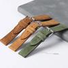 Suede Natūralios Odos Laikrodžio Dirželis Seiko Vintage Rankų Darbo Siuvinėtas Apyrankė Rolex 18mm 19mm 20mm 22mm 24mm Laikrodžio Dirželis