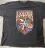 Lynyrd Skynyrd  Free Bird Sweet Home Alabama Eagle/ FLAG Black Band Tee SZ 2XL Unisex T-Shirt