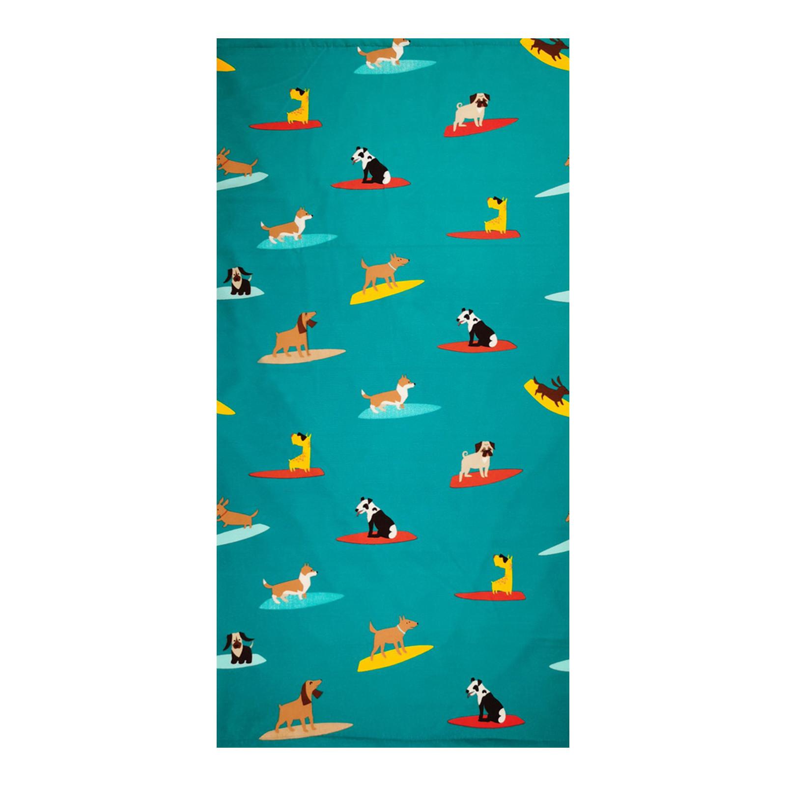 (Курица Кунг Пао)Пляжное полотенце из микрофибры Негабаритное супер впитывающее банное — фото 8