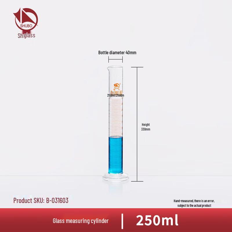 Shu Niu Glass Measuring Cylinder