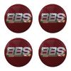 4 Pezzi 56mm 60mm 65mm 70mm 80mm Logo BBS Adesivi per Auto per Coprimozzi Ruota Auto Emblema Coprimozzo Cerchione Accessori Styling