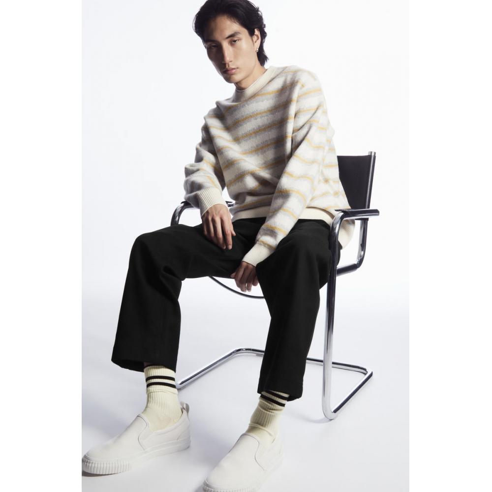 

COS Japan, комплект из 3 пар спортивных носков в рубчик