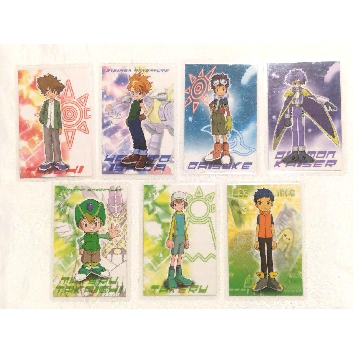 Used Digimon Adventure Lami Card Taichi Yamato Daisuke Ken Takeru Digimon Kaiser Lee Digimon Tamers At that time