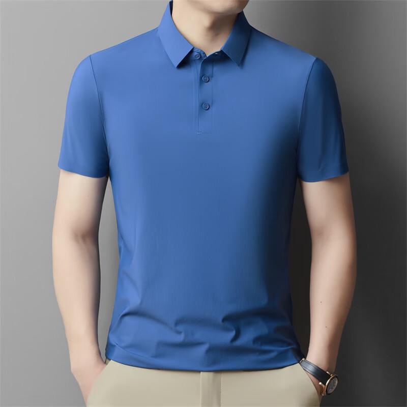 JIAOXIU Men's Ice Silk Polo Shirt