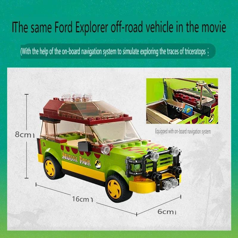 Park Jurassic World Pułapka na Triceratopsa Chłopiec Klocki Budowlane Montaż Dziecięce Dinozaury 76959 Zabawki i Prezenty