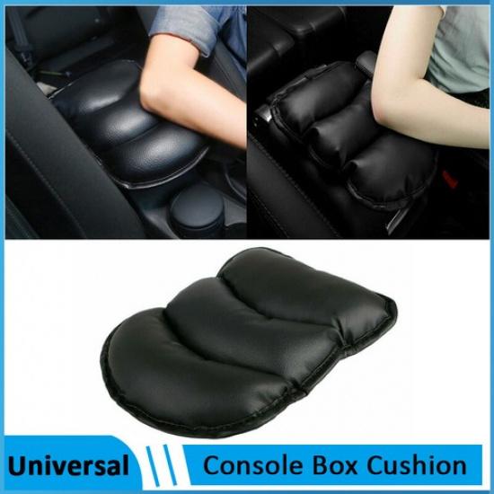 Universal Auto Armrest Pad Cover Auto Center Console Box Cushion Mat PU Leather