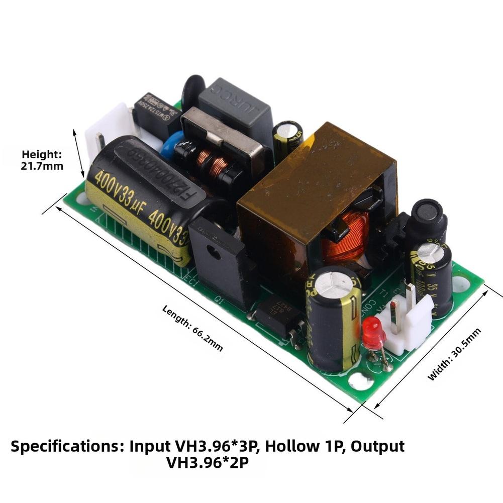 1pc AC220V To DC5V 4A 24W Switching Power Supply Module For Industrial Control Instruments Parts Accessories