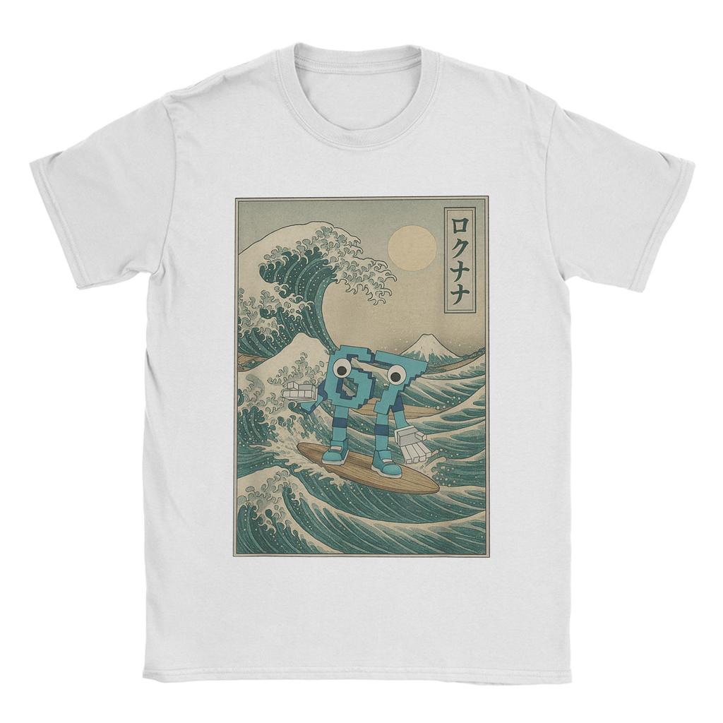 Six Seven 67 Great Wave Off Kanagawa Italian Brainrot T Shirts for Unisex 100 Cotton TShirts Tees Short Sleeve Clothing Original
