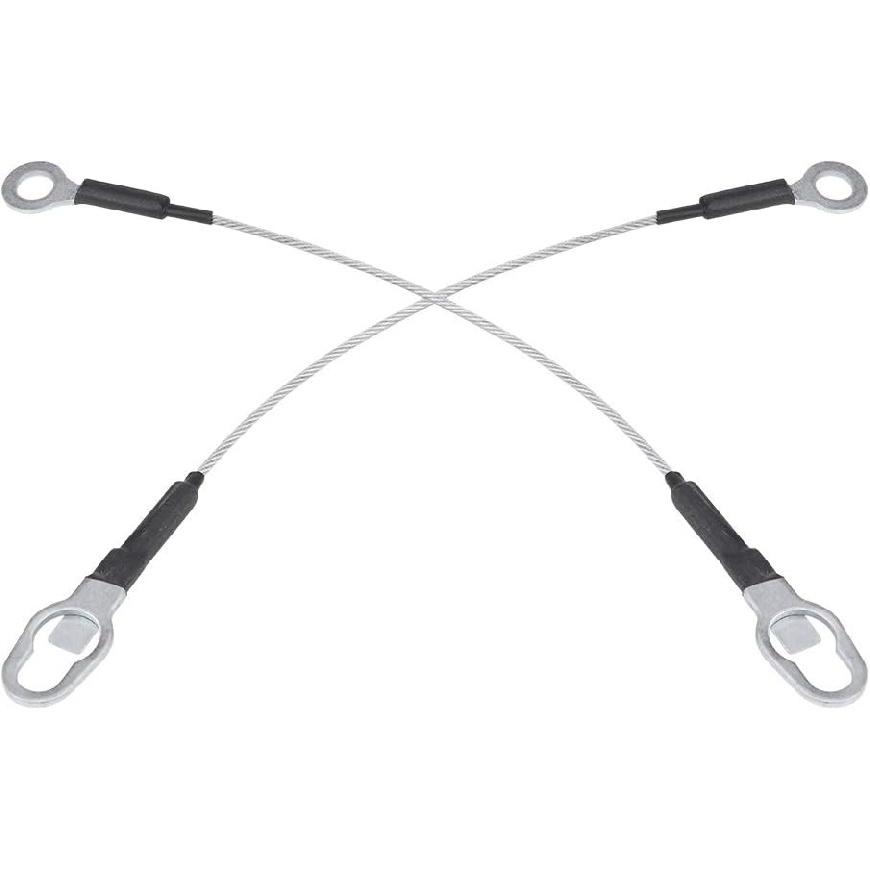 Truck Tailgate Cable,Tailgate Cables One Pair Pickup Truck Tailgate Tail Gate Rear Support Cable Strap for Ford Ranger Mazda 1993-2011