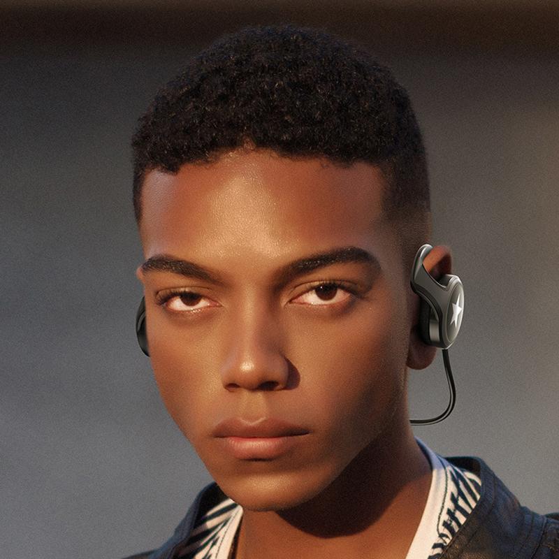 Sport Mini Wireless Headphone Mini Foldable Bluetooth Earphones 8D Surround Heavy Bass With HD Mic Support FM TF Mode For Iphone Xiaomi Huawei