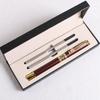 Signature Pen Red Metal Creative Hollow Black Business Fountain Pen Blue Orb Pen Gift Box Set Can Be Ordered.