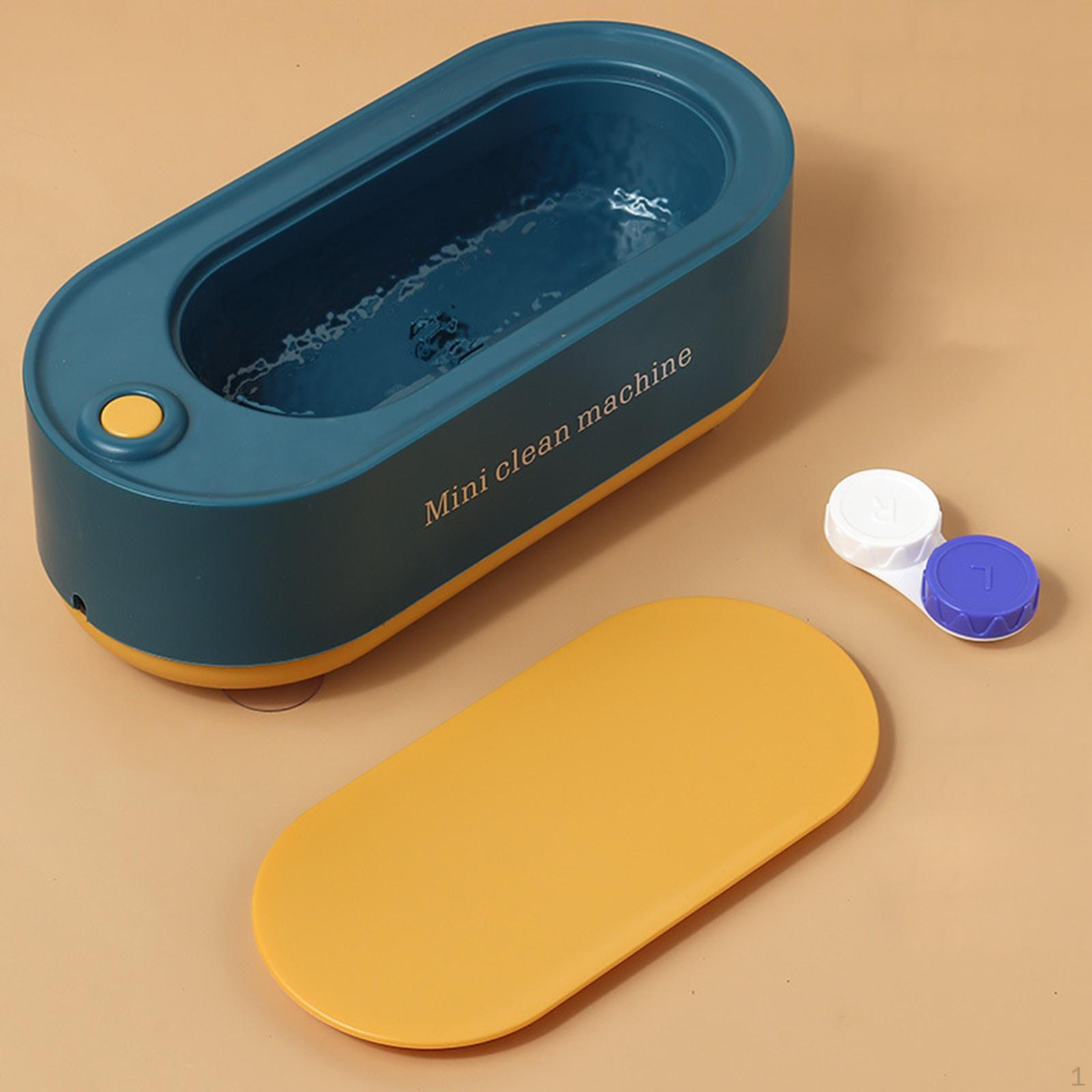 

Очиститель Высокоэффективная машина для чистки очков для ожерелья колец Battery Blue