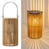 Hanging Solar Lights Auto On/Off Solar Hanging Lantern for Porch Trees Lawn Pathway Decor