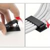 5/10Pcs Self-Adhesive Cable Management Clips, Cord Organizer for TV Computer Home Office