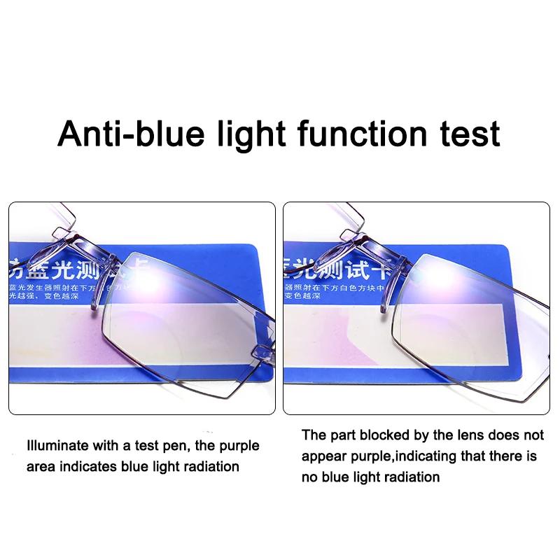 Multifocal Reading Glasses Women,Man Bifocal Presbyopia Eyeglasses,Blue Light Blocking Glasses With Diopters Plus +1.5 2.0